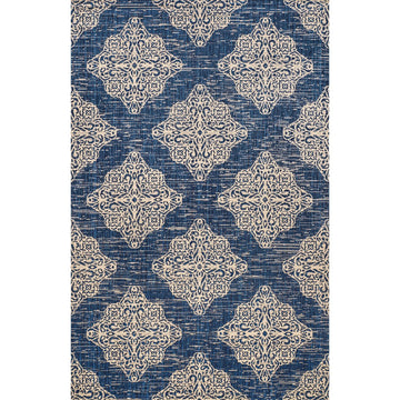 Tuscany Ornate Medallions Indoor/outdoor Area Rug